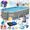 Karkasinis sodo baseinas 549 x 274 x 122 cm, 17 viename, „Bestway 56710“
