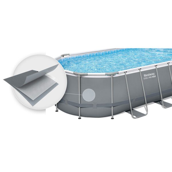 Karkasinis sodo baseinas 549 x 274 x 122 cm, 17 viename, „Bestway 56710“
