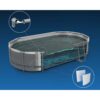 Karkasinis sodo baseinas 549 x 274 x 122 cm, 17 viename, „Bestway 56710“