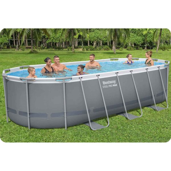 Karkasinis sodo baseinas 549 x 274 x 122 cm, 17 viename, „Bestway 56710“