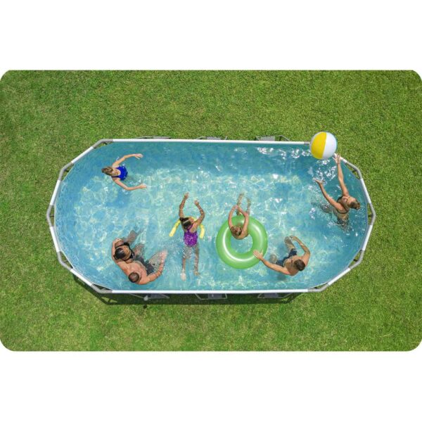 Karkasinis sodo baseinas 549 x 274 x 122 cm, 17 viename, „Bestway 56710“