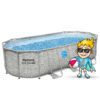 Karkasinis sodo baseinas 549 x 274 x 122 cm, 12 viename, „Bestway 56716N“