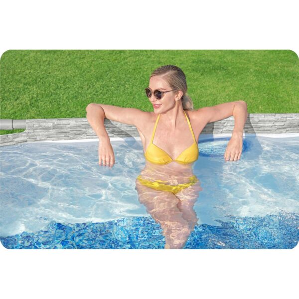 Karkasinis sodo baseinas 549 x 274 x 122 cm, 12 viename, „Bestway 56716N“