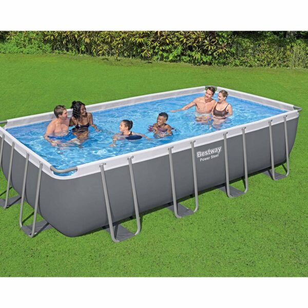 Karkasinis sodo baseinas 549x274x122cm 17in1 Bestway 56466N