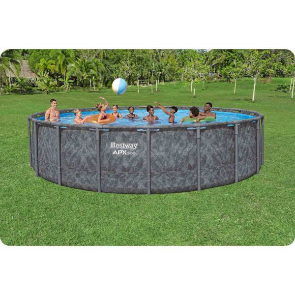 Karkasinis sodo baseinas 610 x 132 cm, 11 viename, „Bestway 561KE“