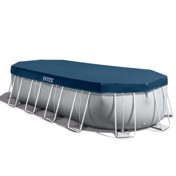 Karkasinis sodo baseinas 610 x 305 x 122 cm 21 viename INTEX 26798 + burbulų aparatas NEMOKAMAI