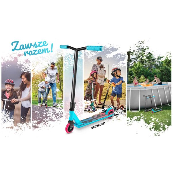 Karkasinis sodo baseinas 610 x 305 x 122 cm 21 viename INTEX 26798 + NEMOKAMAS paspirtukas