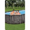 Karkasinis sodo baseinas 610 x 366 x 122 cm 12 viename „Bestway 5611R“