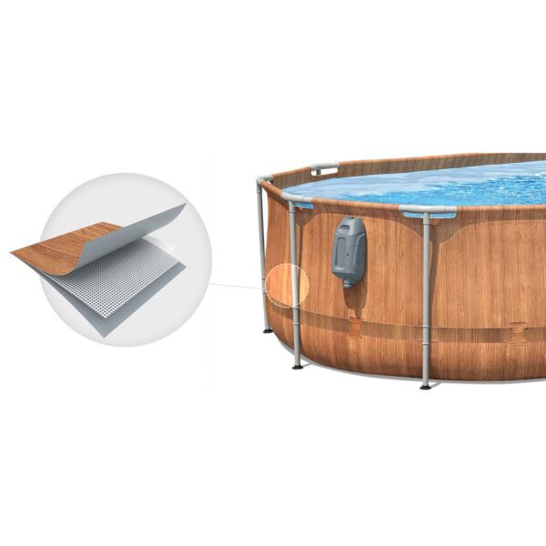 Karkasinis sodo baseinas 610 x 366 x 122 cm, 13 viename, „Bestway 56719N“