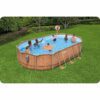Karkasinis sodo baseinas 610 x 366 x 122 cm, 13 viename, „Bestway 56719N“