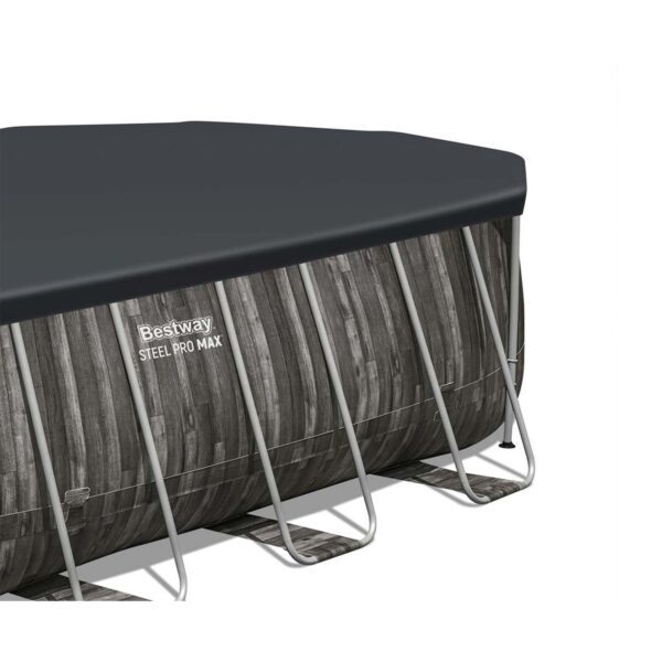 Karkasinis sodo baseinas 610 x 366 x 122 cm 18 viename „Bestway 5611R“