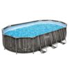Karkasinis sodo baseinas 610 x 366 x 122 cm 18 viename „Bestway 5611R“