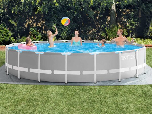 Karkasinis sodo baseinas 610x132 cm 18 viename INTEX 26756