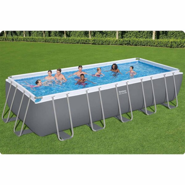 Karkasinis sodo baseinas 640 x 274 x 132 cm 11 viename „Bestway 5612B“