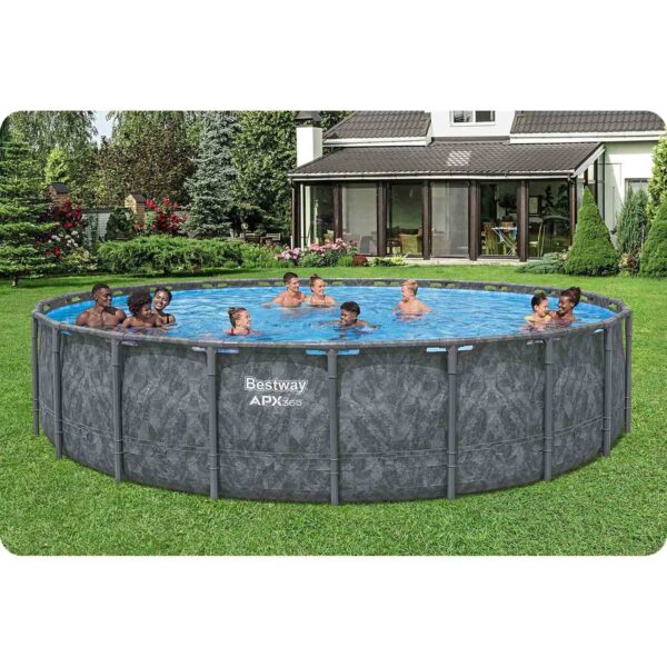Karkasinis sodo baseinas 671 x 132 cm 11 viename „Bestway 561JZ“