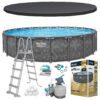 Karkasinis sodo baseinas 671 x 132 cm 11 viename „Bestway 561JZ“