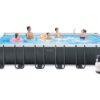 Karkasinis sodo baseinas 732 x 366 x 132 cm 9 viename INTEX 26364