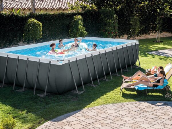Karkasinis sodo baseinas 732 x 366 x 132 cm 9 viename INTEX 26364