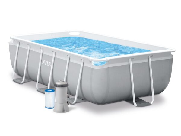 Karkasinis sodo baseinas 300 x 175 x 80 cm 18 viename INTEX 26784 + burbulų aparatas NEMOKAMAI