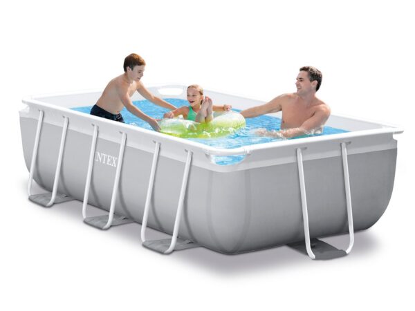 Karkasinis sodo baseinas 300 x 175 x 80 cm 18 viename INTEX 26784 + burbulų aparatas NEMOKAMAI