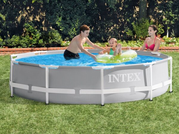 Prizminis rėminis sodo baseinas 305 x 76 cm INTEX 26700