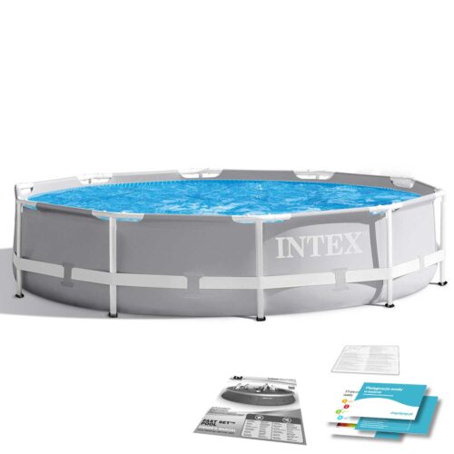 Prizminis rėminis sodo baseinas 305 x 76 cm INTEX 26700