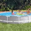 Karkasinis sodo baseinas 366 x 76 cm 16 viename INTEX 26712 + burbulų aparatas NEMOKAMAI