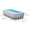 Karkasinis sodo baseinas 488 x 244 x 107 cm 21 viename INTEX 26792 + burbulų aparatas NEMOKAMAI