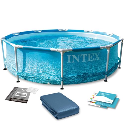Basen stelażowy 305x76 cm 6w1 INTEX 28206 Karkasinis baseinas 305x76 cm 6 viename INTEX 28206