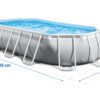 Karkasinis baseinas 503x274x122cm 12in1 INTEX 26796