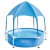 Vaikų karkasinis baseinas su stogu 183 x 38 cm INTEX 28209