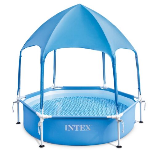 Vaikų karkasinis baseinas su stogu 183 x 38 cm INTEX 28209