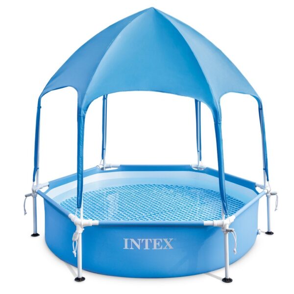 Vaikų karkasinis baseinas su stogu 183 x 38 cm INTEX 28209