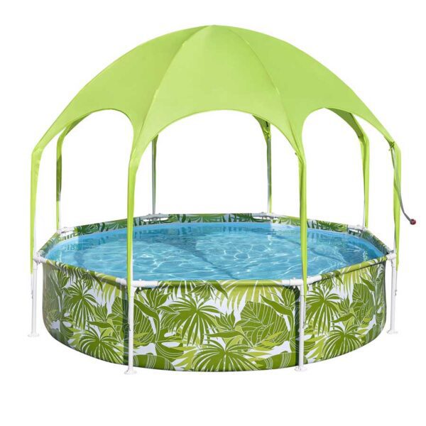Vaikų karkasinis baseinas su stogu 244x51 cm Bestway 56432