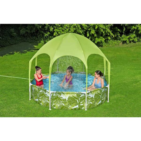 Vaikų karkasinis baseinas su stogu 244x51 cm Bestway 56432