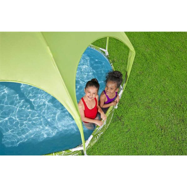 Vaikų karkasinis baseinas su stogu 244x51 cm Bestway 56432
