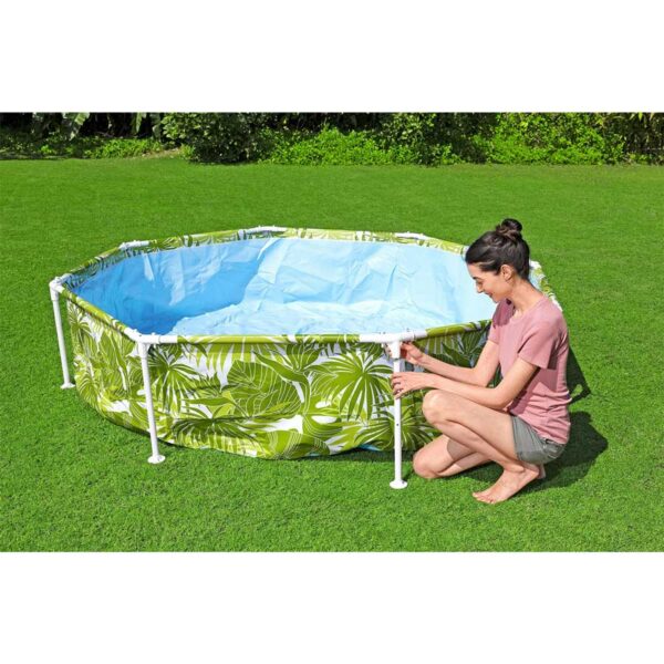 Vaikų karkasinis baseinas su stogu 244x51 cm Bestway 56432