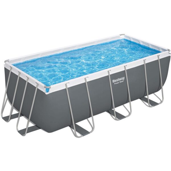 Karkasinis sodo baseinas 412 x 201 x 122 cm 10 viename BESTWAY 56457N