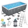 Karkasinis sodo baseinas 412 x 201 x 122 cm 10 viename BESTWAY 56457N