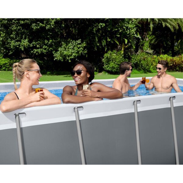 Karkasinis sodo baseinas 412 x 201 x 122 cm 10 viename BESTWAY 56457N