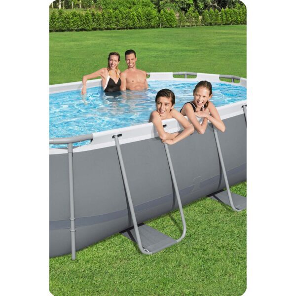 Karkasinis sodo baseinas 427 x 250 x 100 cm, 11 viename, „Bestway 56620“