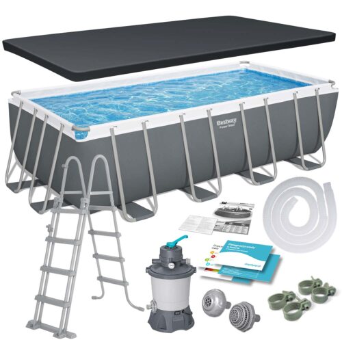Karkasinis sodo baseinas 488 x 244 x 122 cm 11 viename Bestway 56671N