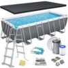 Karkasinis sodo baseinas 488 x 244 x 122 cm 12 viename Bestway 56670