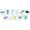 Karkasinis sodo baseinas 488 x 244 x 122 cm 12 viename Bestway 56670