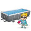 Karkasinis sodo baseinas 549 x 274 x 122 cm 12 viename Bestway 56465