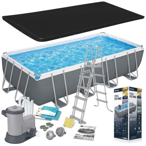 Karkasinis sodo baseinas 549 x 274 x 122 cm 12 viename Bestway 56465