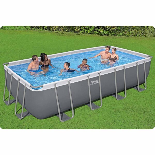 Karkasinis sodo baseinas 549 x 274 x 122 cm 12 viename Bestway 56465