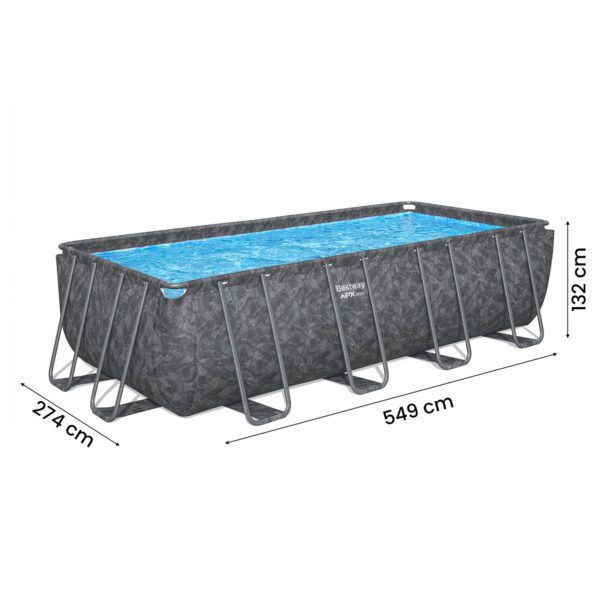 Karkasinis sodo baseinas 549 x 274 x 132 cm 11 viename Bestway 561KA