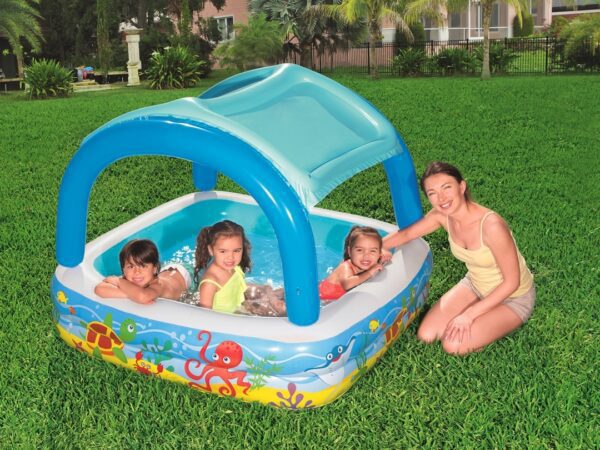 Vaikų baseinas su stogu 140 x 140 x 114 cm Bestway 52192