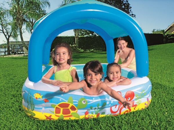 Vaikų baseinas su stogu 140 x 140 x 114 cm Bestway 52192